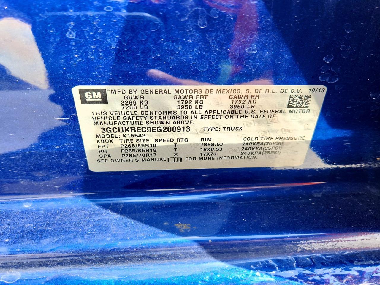 2014 Chevrolet Silverado K1500 LT