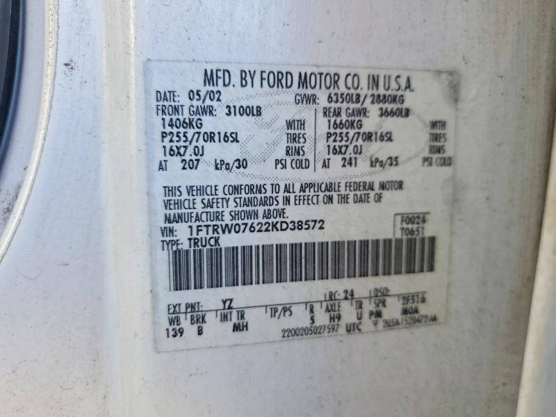 2002 Ford F150 Supercrew