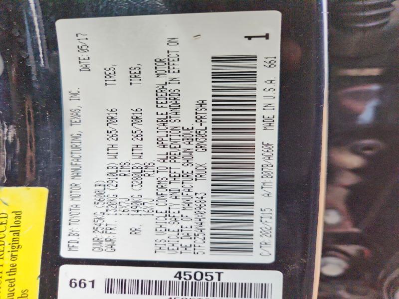 2017 Toyota Tacoma TRD OFF-Road