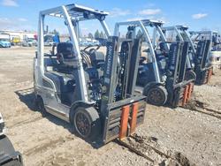 Salvage trucks for sale at Des Moines, IA auction: 2015 Unicariers 2015 Nissan MCP1F2A20LV Forklift