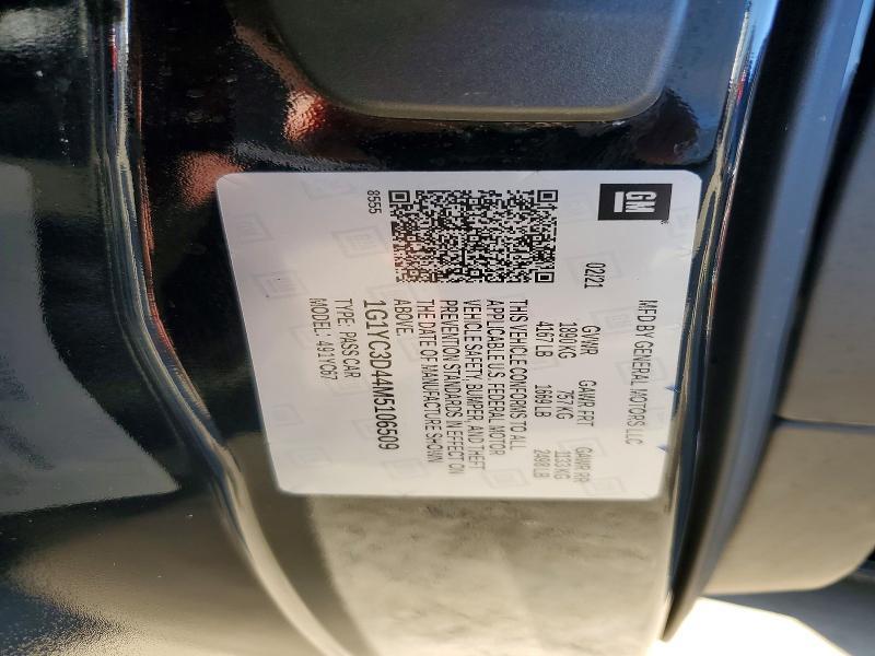 2021 Chevrolet Corvette Stingray 3LT
