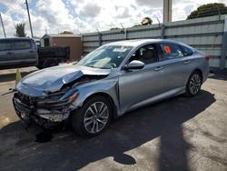 Honda salvage cars for sale: 2019 Honda Accord Touring Hybrid