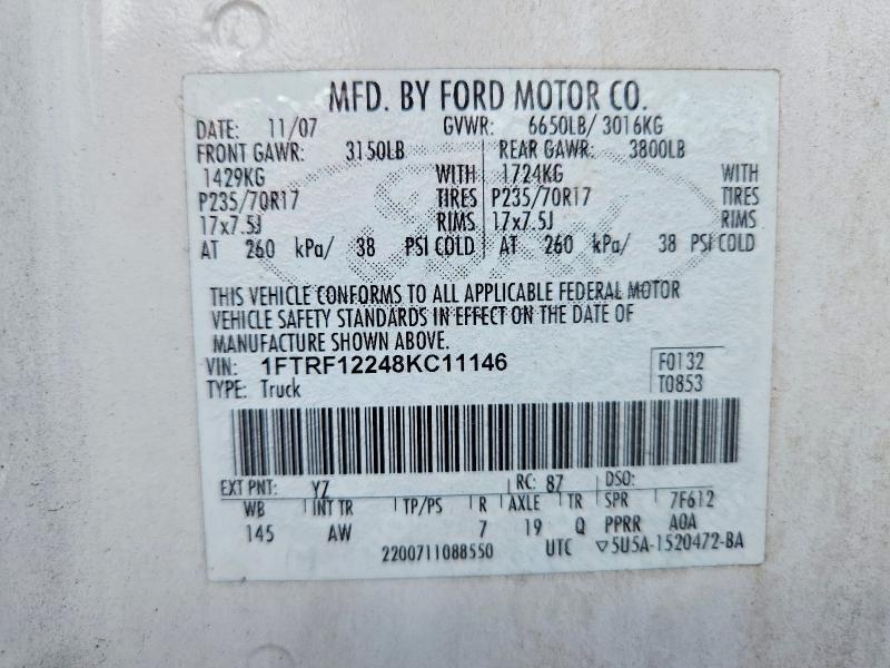 2008 Ford F150