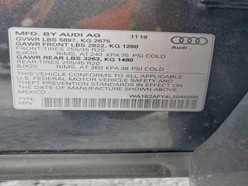 2020 Audi Q5 e Premium Plus