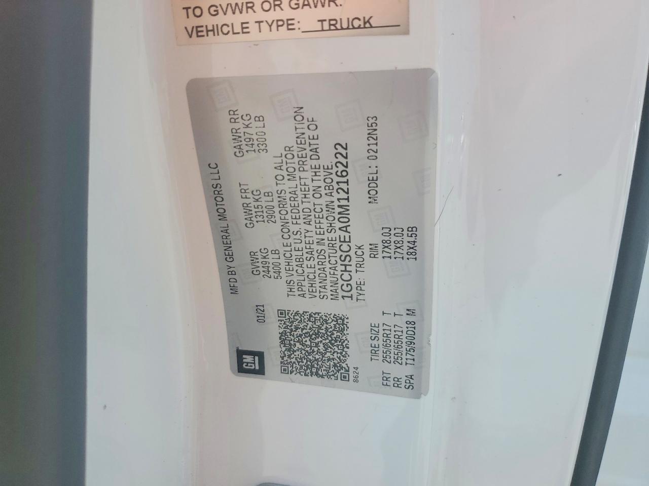 2021 Chevrolet Colorado LT