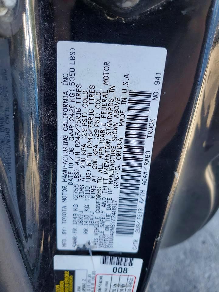 2007 Toyota Tacoma V6