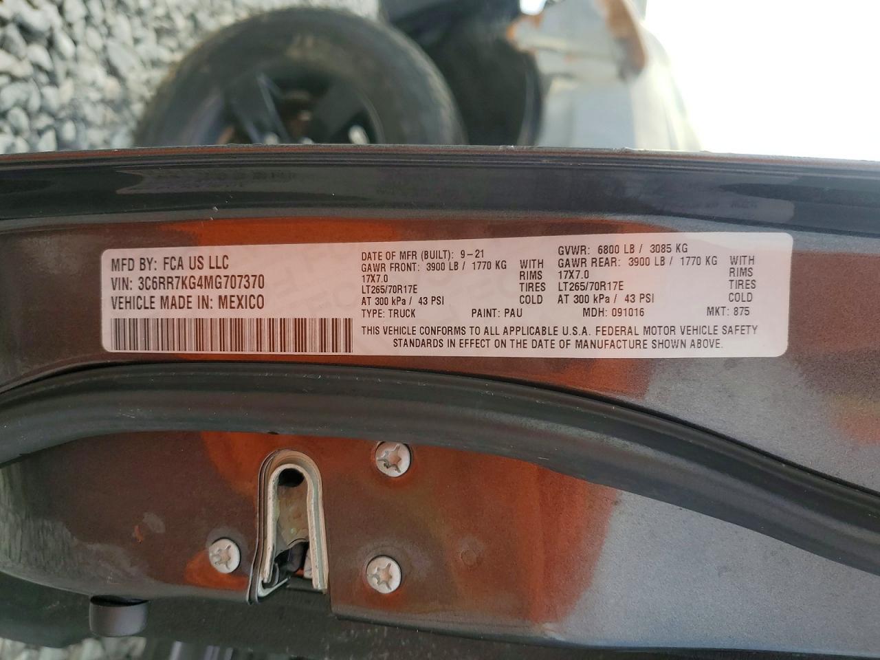 2021 Dodge RAM 1500 Classic Tradesman