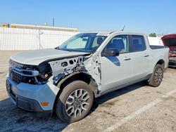 Ford salvage cars for sale: 2024 Ford Maverick Lariat