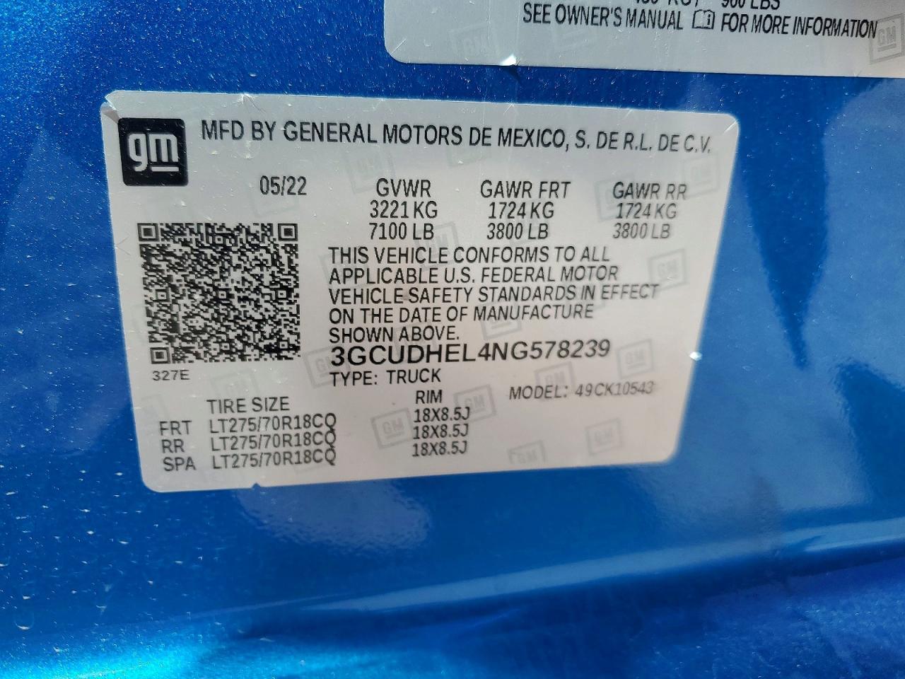 2022 Chevrolet Silverado K1500 ZR2