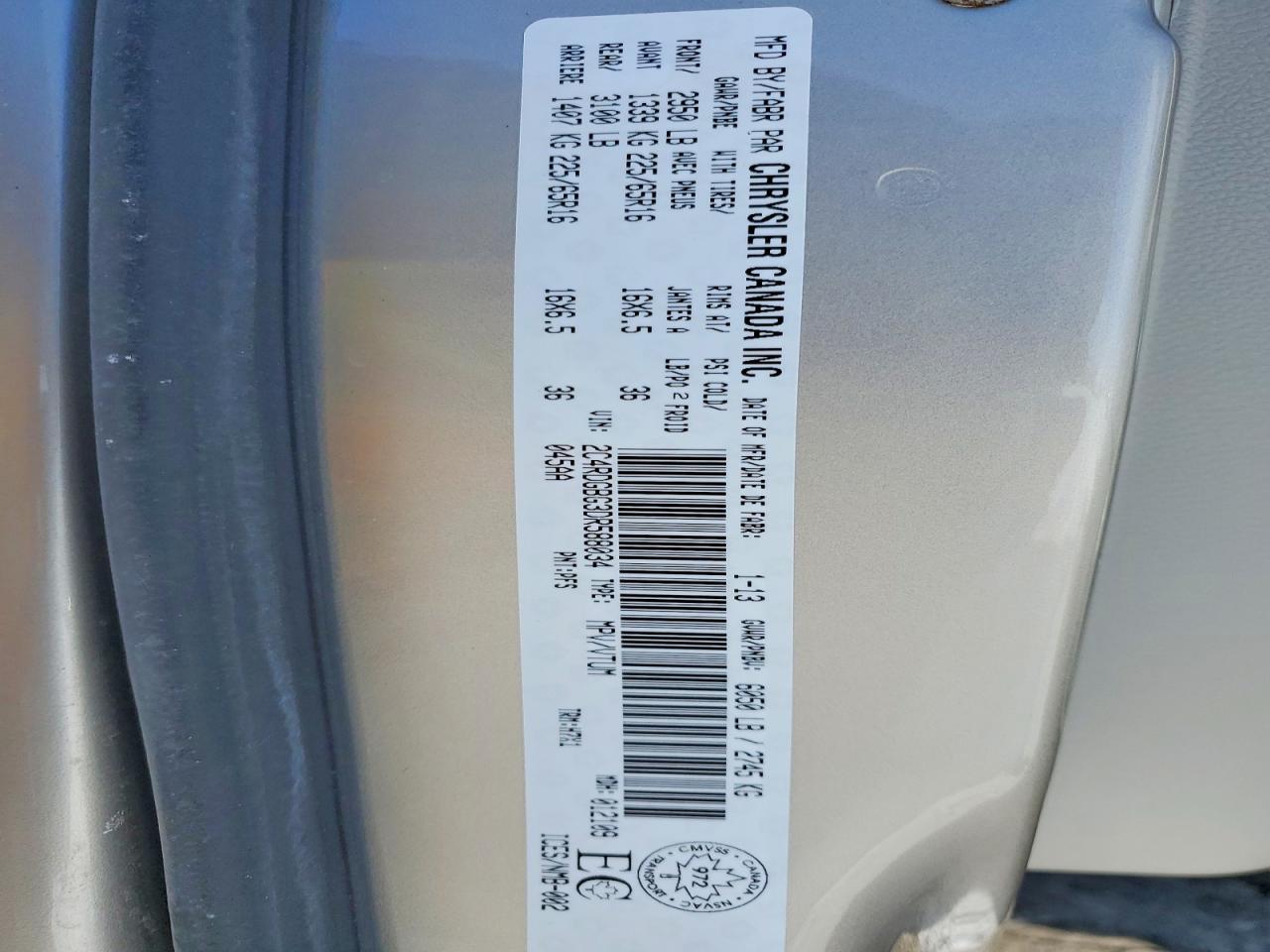 2013 Dodge Grand Caravan se