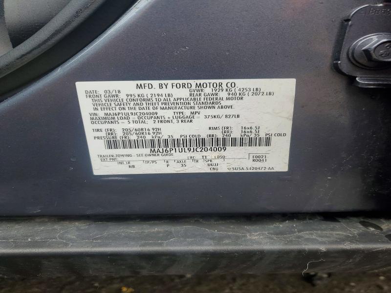 2018 Ford Ecosport se