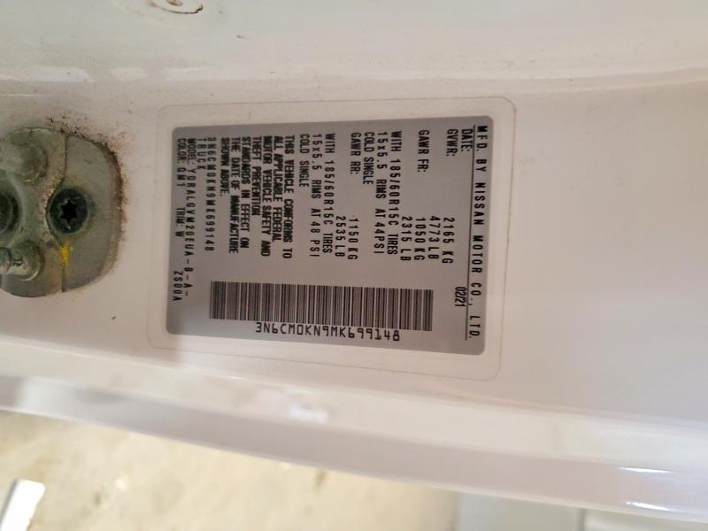 2021 Nissan NV200 SV