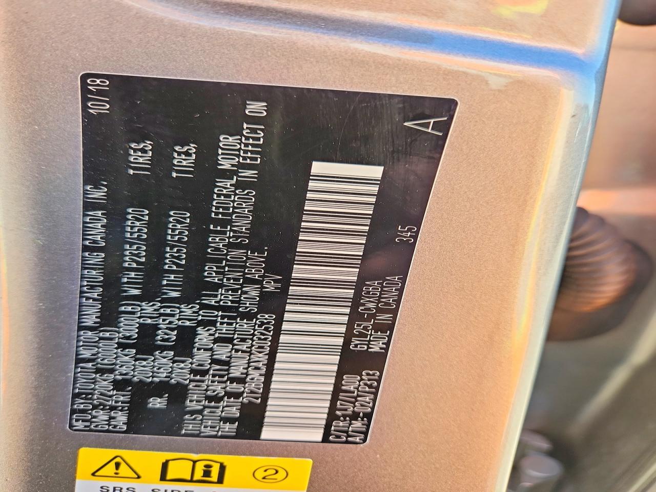 2019 Lexus Rx 450h Base