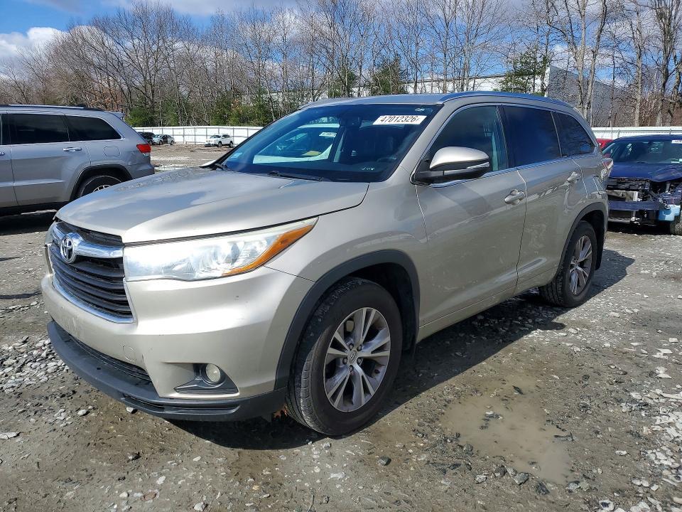 2015 Toyota Highlander xle