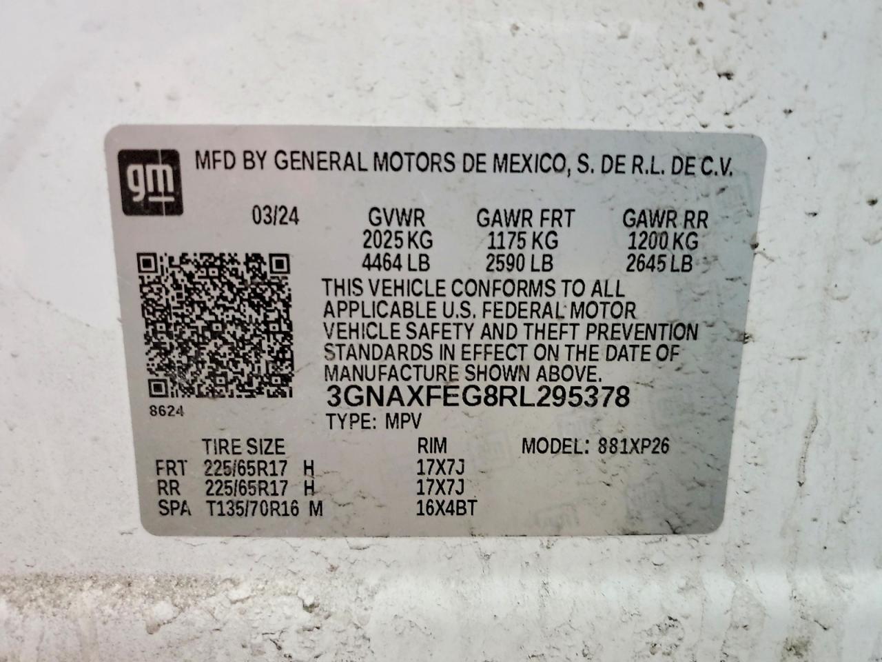 2024 Chevrolet Equinox ls