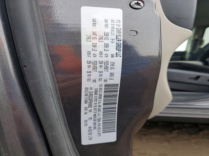 2015 Dodge Grand Caravan sxt