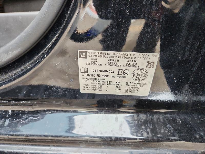 2015 GMC Sierra K1500 SLT