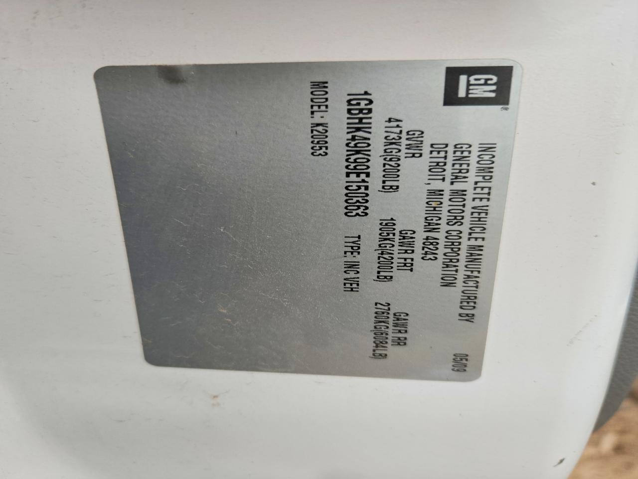 2009 Chev Rolet Silverado Utility / Service Truck