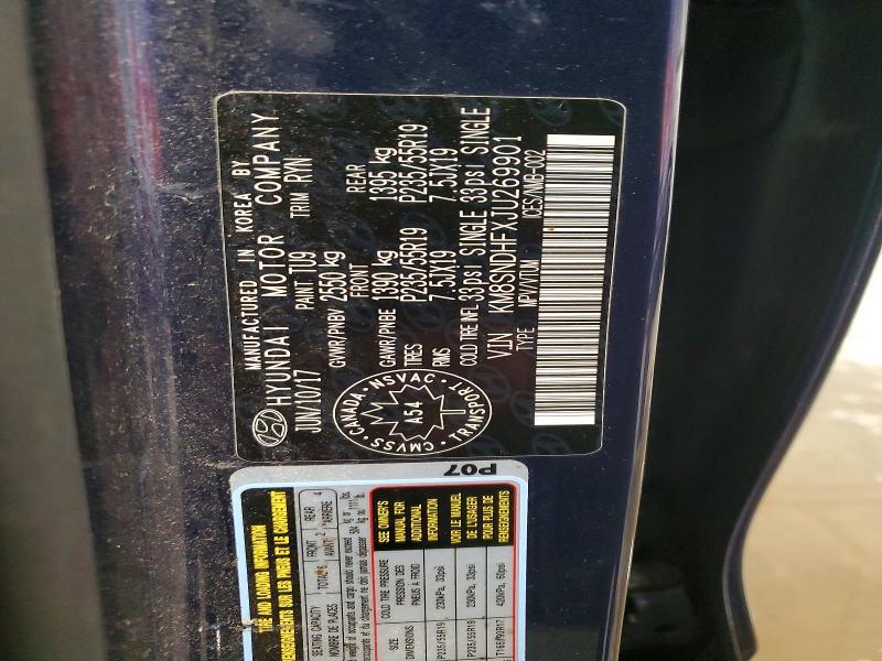 2018 Hyundai Santa fe se