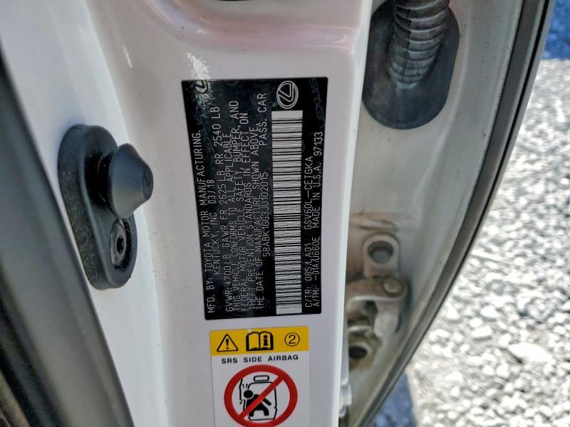 2018 Lexus Es 350 Base