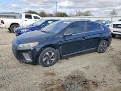 Hyundai salvage cars for sale: 2017 Hyundai Ioniq Hybrid sel