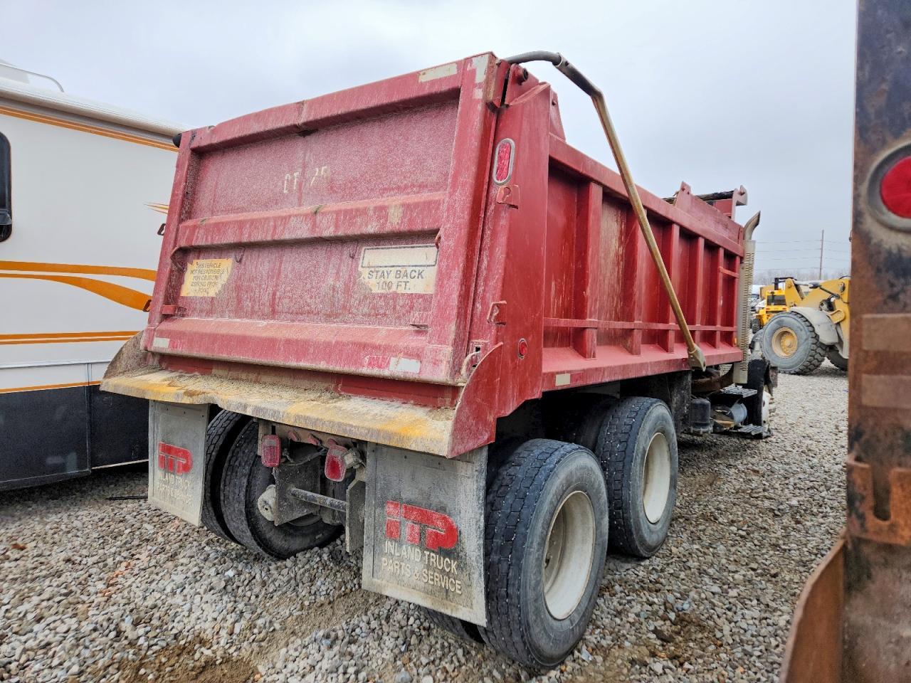 2015 International SF637 Dump Truck