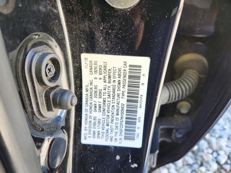 2019 Honda Civic lx