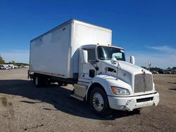 Salvage trucks for sale at Newton, AL auction: 2014 Kenworth T370 BOX Truck