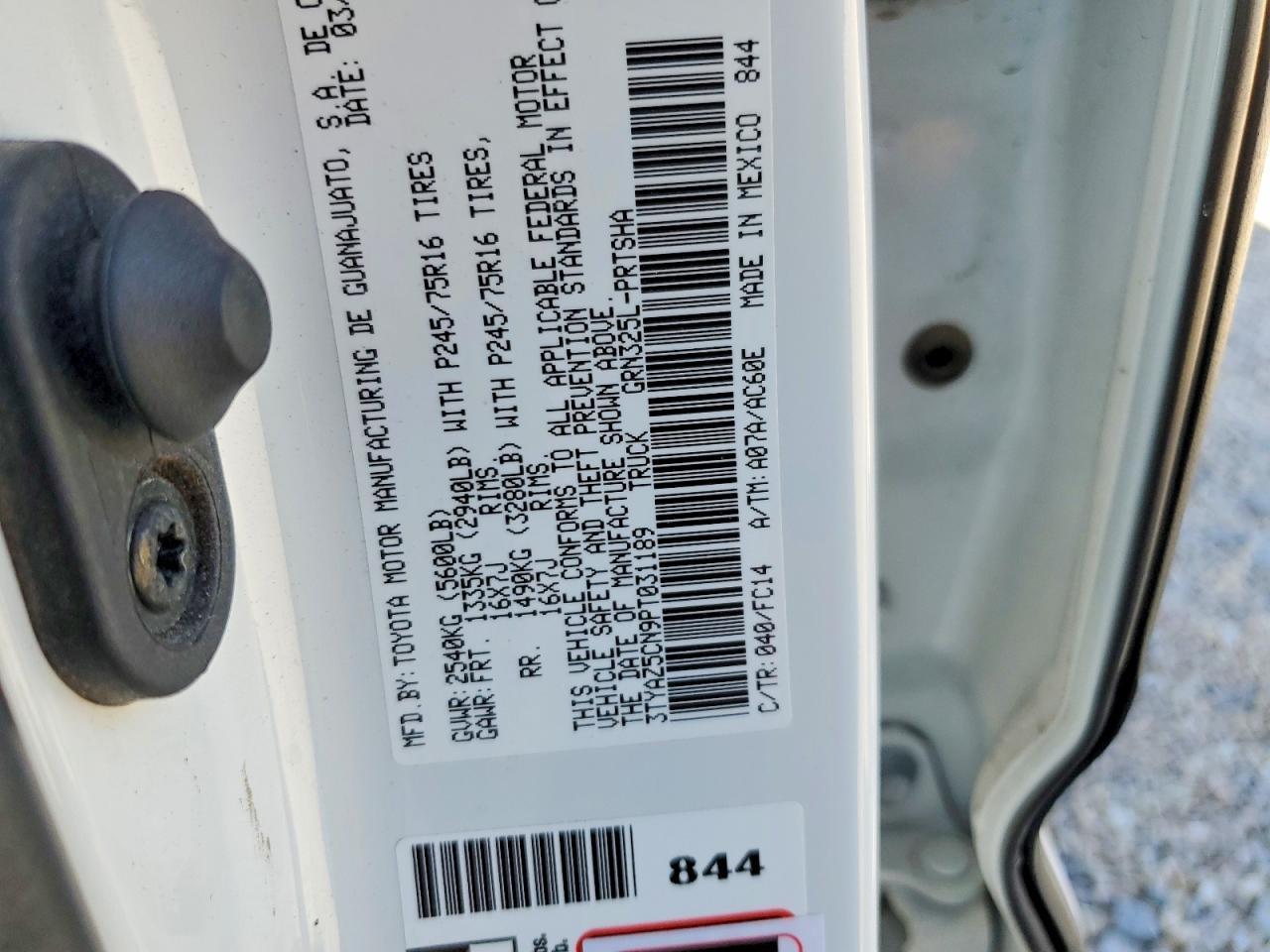 2023 Toyota Tacoma SR5 V6