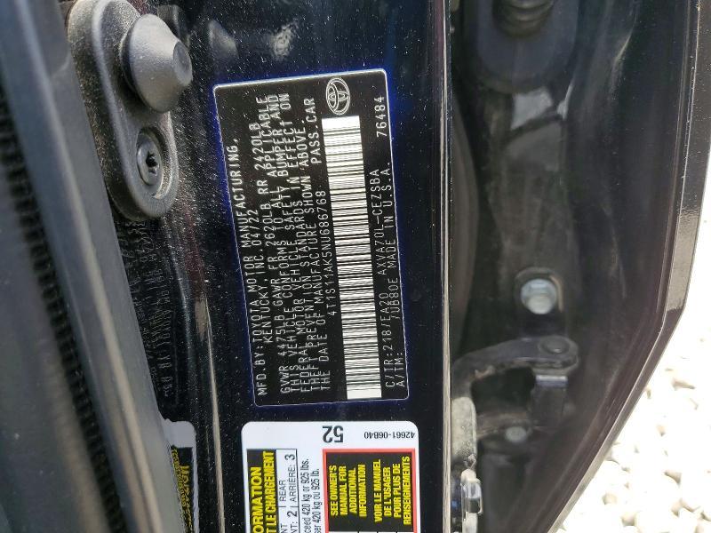 2022 Toyota Camry se