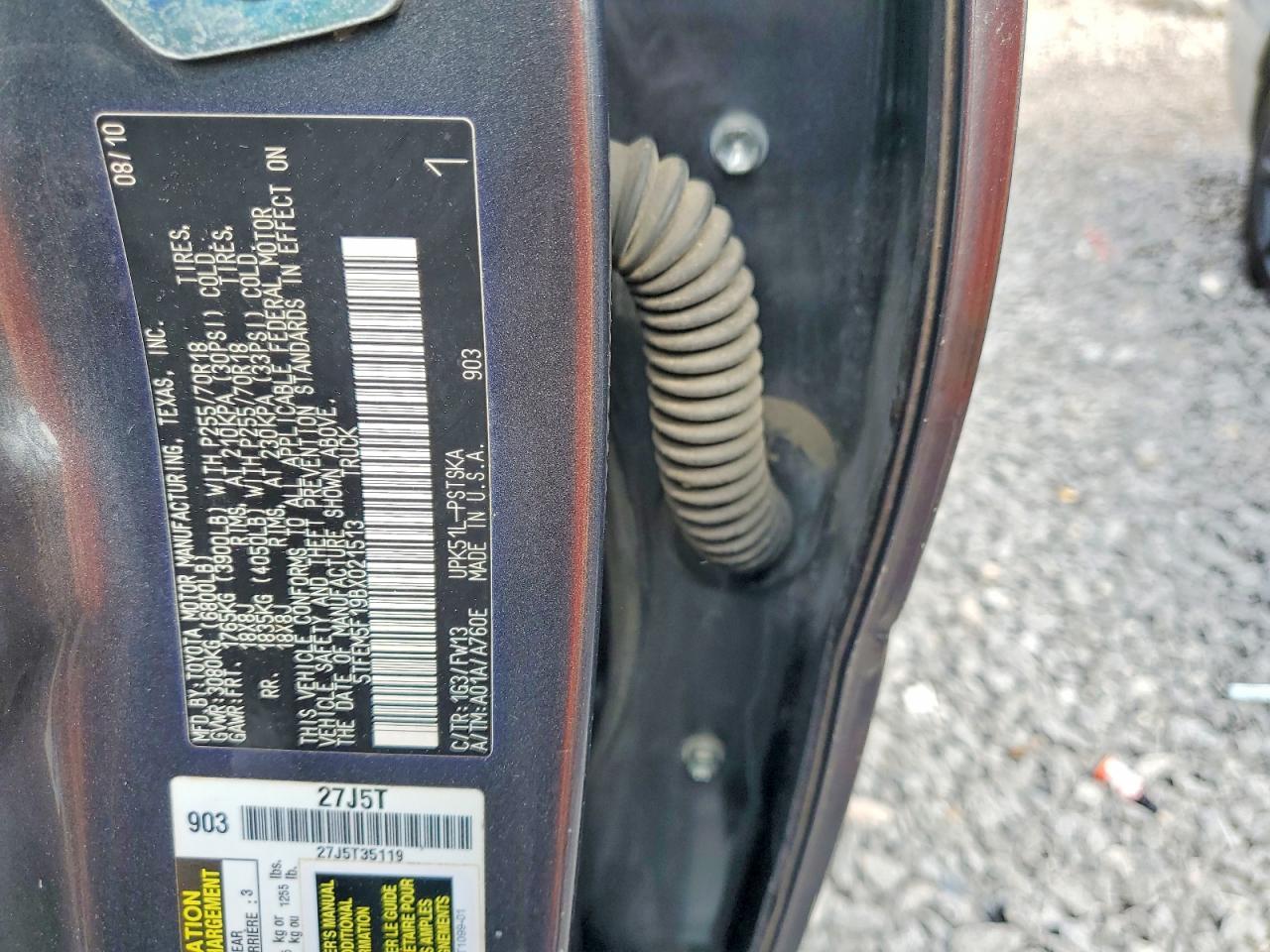 2011 Toyota Tundra Grade