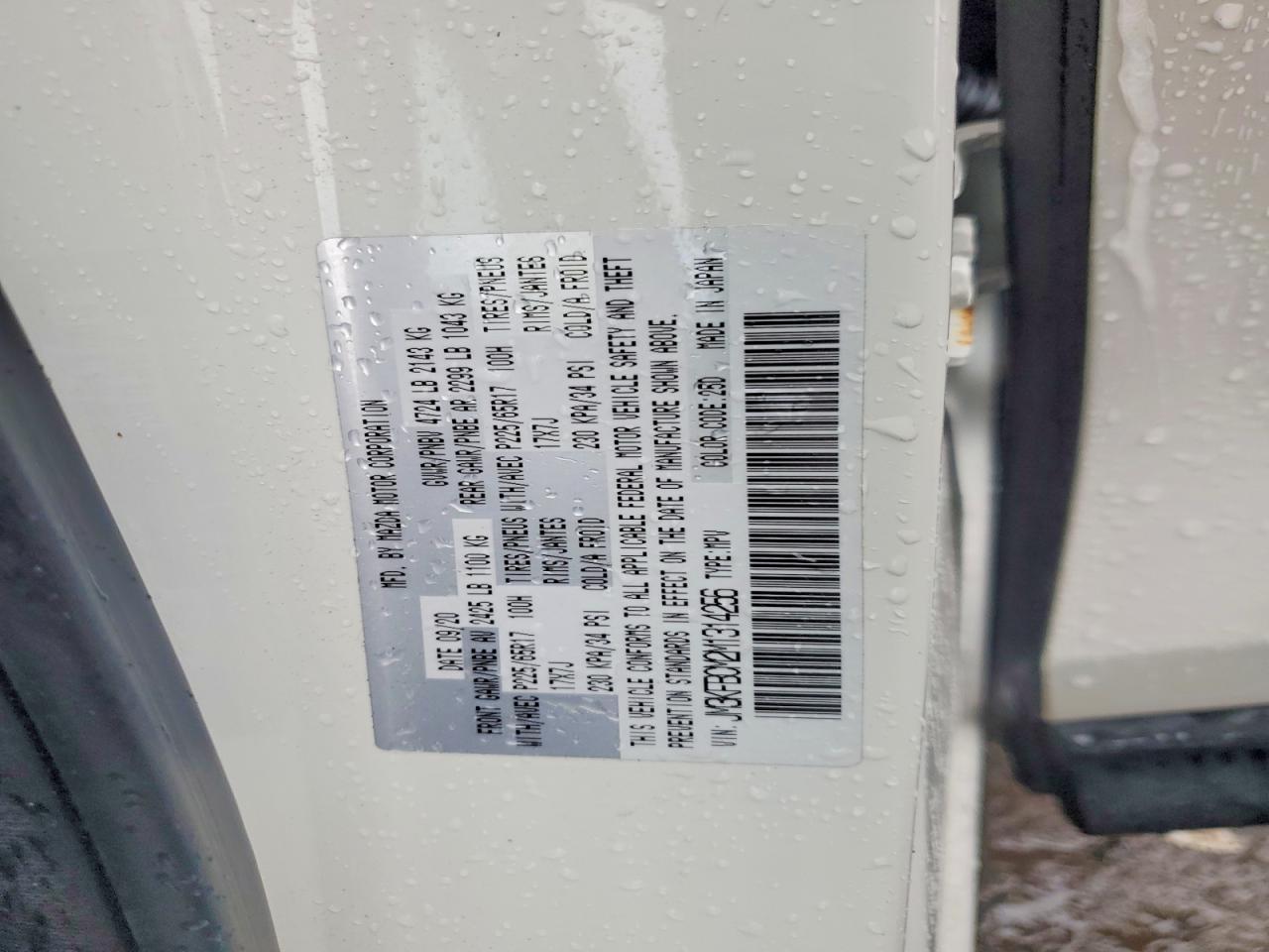 2021 Mazda Cx-5 Touring