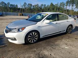 Honda salvage cars for sale: 2017 Honda Accord Hybrid