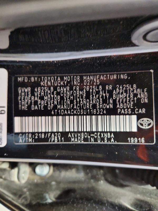 2025 Toyota Camry le