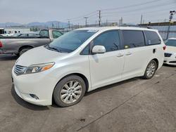 Toyota Sienna salvage cars for sale: 2015 Toyota Sienna Limited Premium 7-passenger
