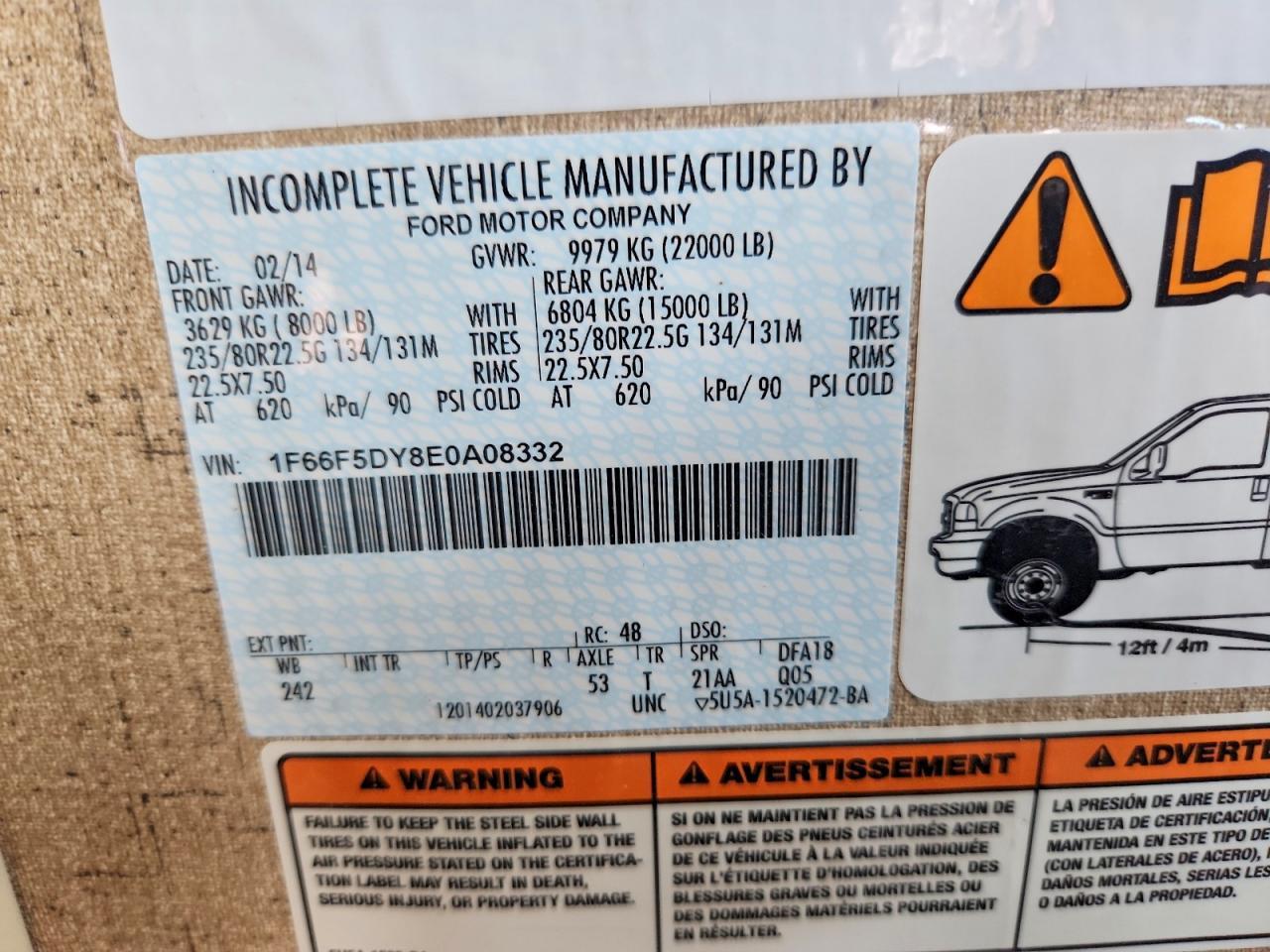 2014 Ford Challenger RV