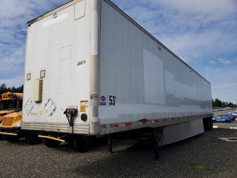 2015 Utility VS2DX DRY Van Trailer
