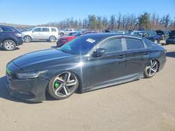 Vehiculos salvage en venta de Copart Brookhaven, NY: 2019 Honda Accord Sport