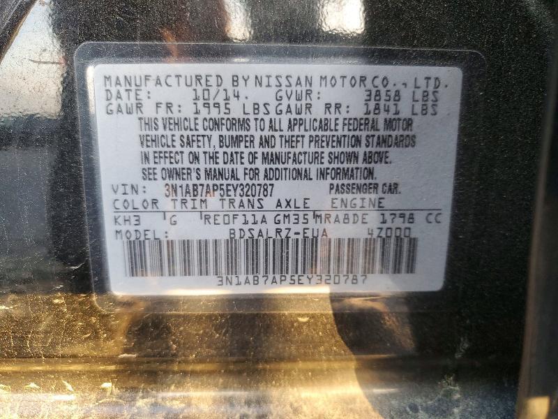 2014 Nissan Sentra sr