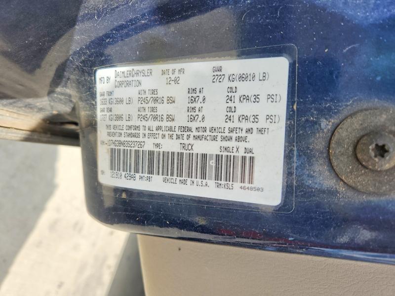 2003 Dodge Dakota Quad Sport