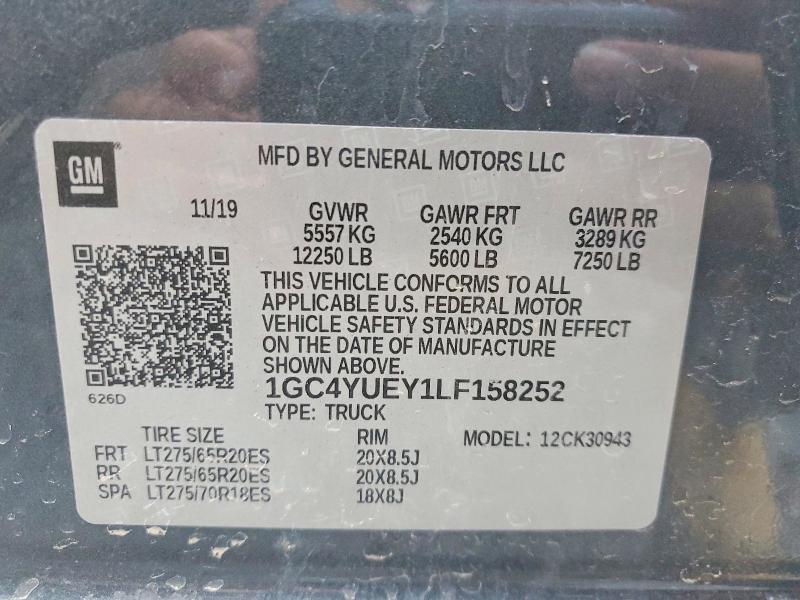 2020 Chevrolet Silverado K3500 LTZ