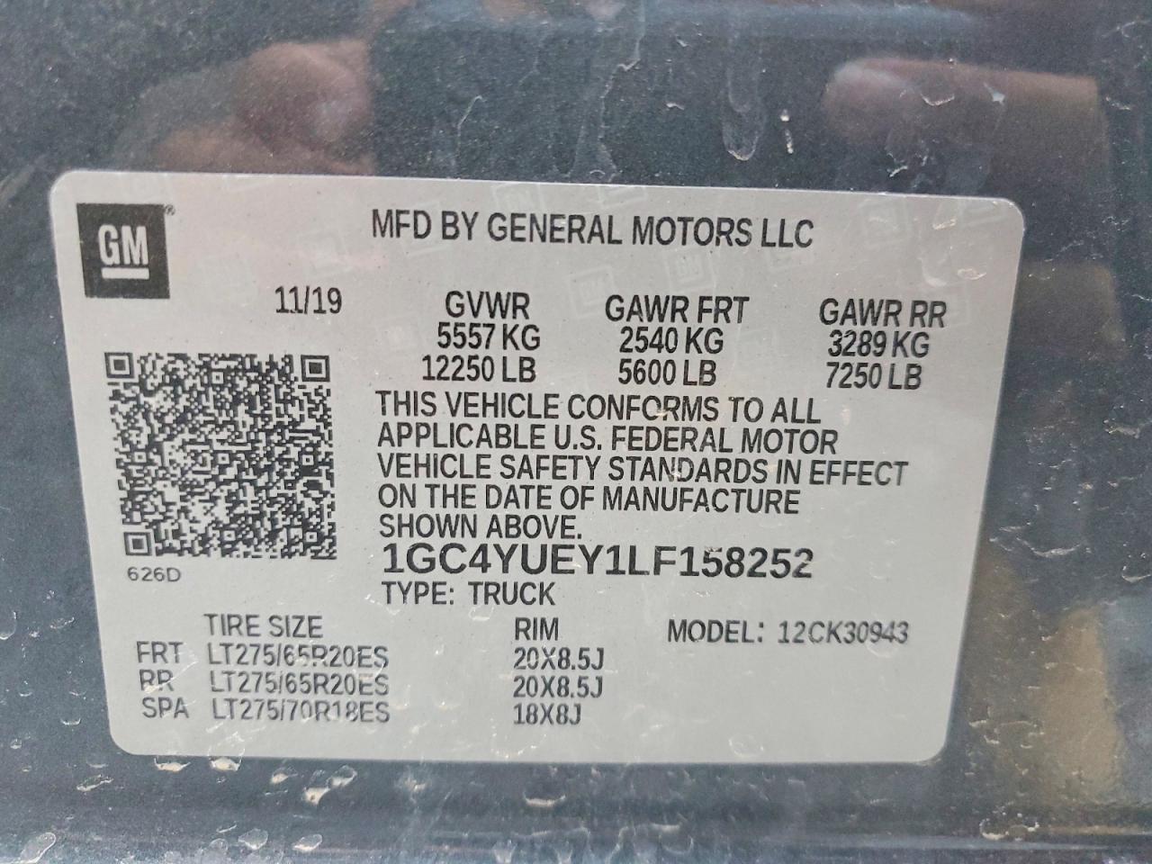 2020 Chevrolet Silverado K3500 LTZ