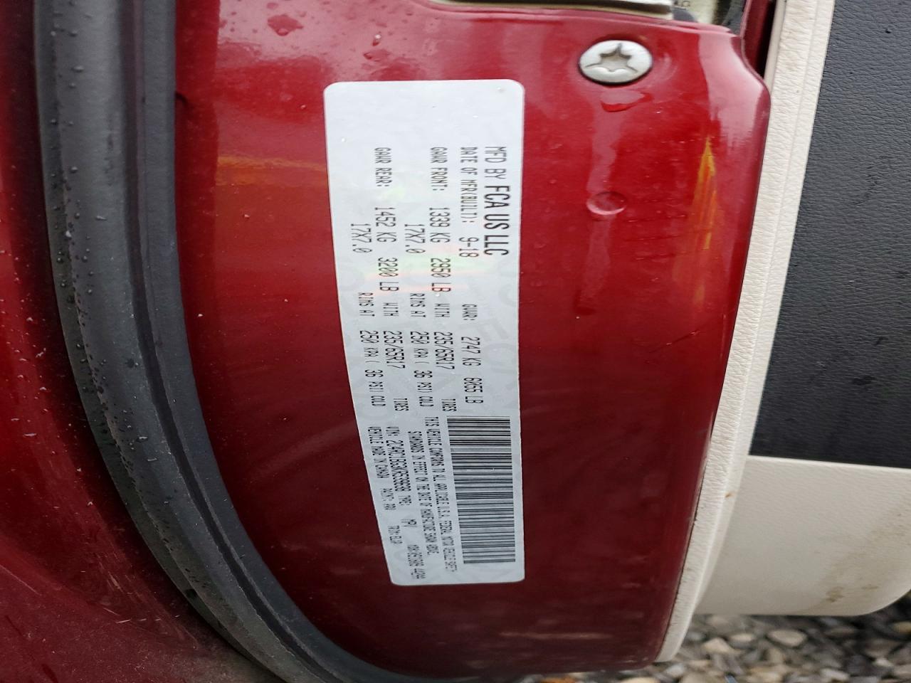 2019 Chrysler Pacifica Touring l