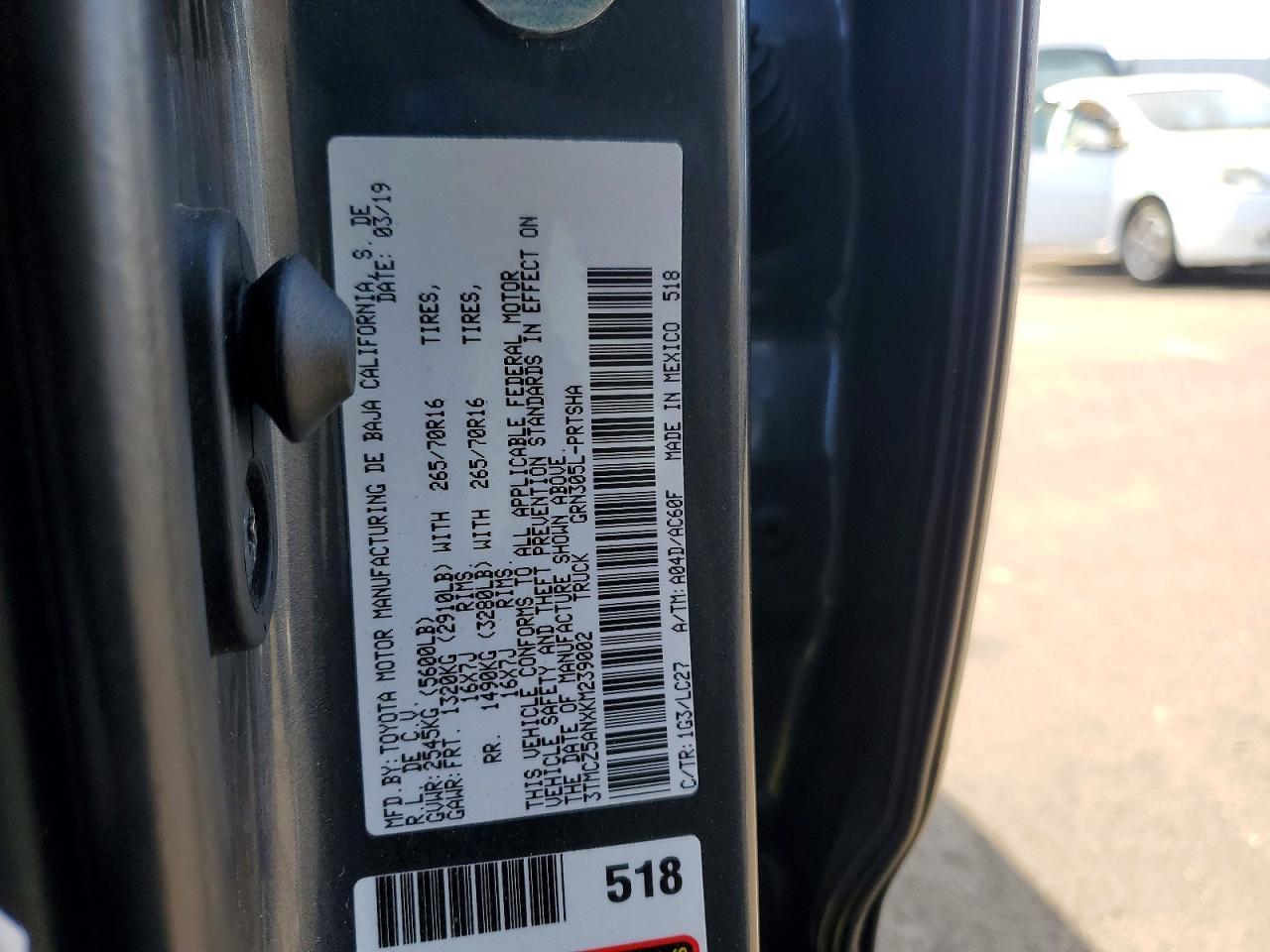 2019 Toyota Tacoma TRD OFF-Road