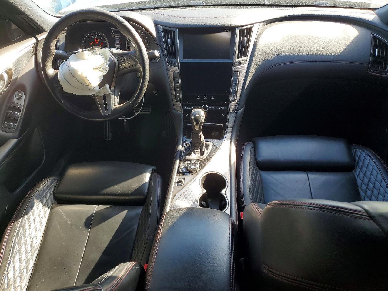 2018 Infiniti Q50 red Sport 400