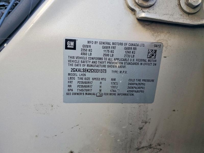 2012 GMC Terrain sle