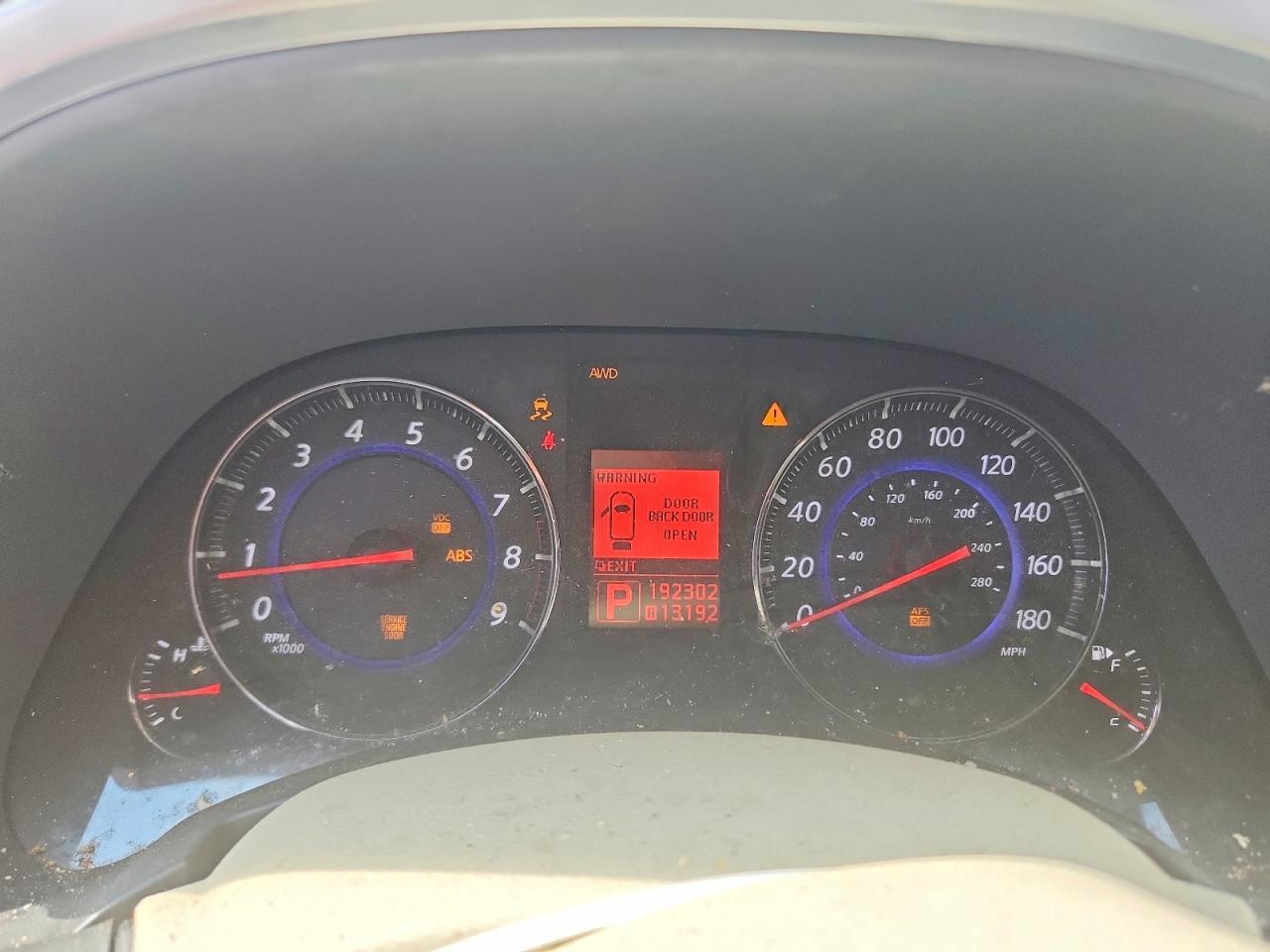 2009 Infiniti Fx35 Base