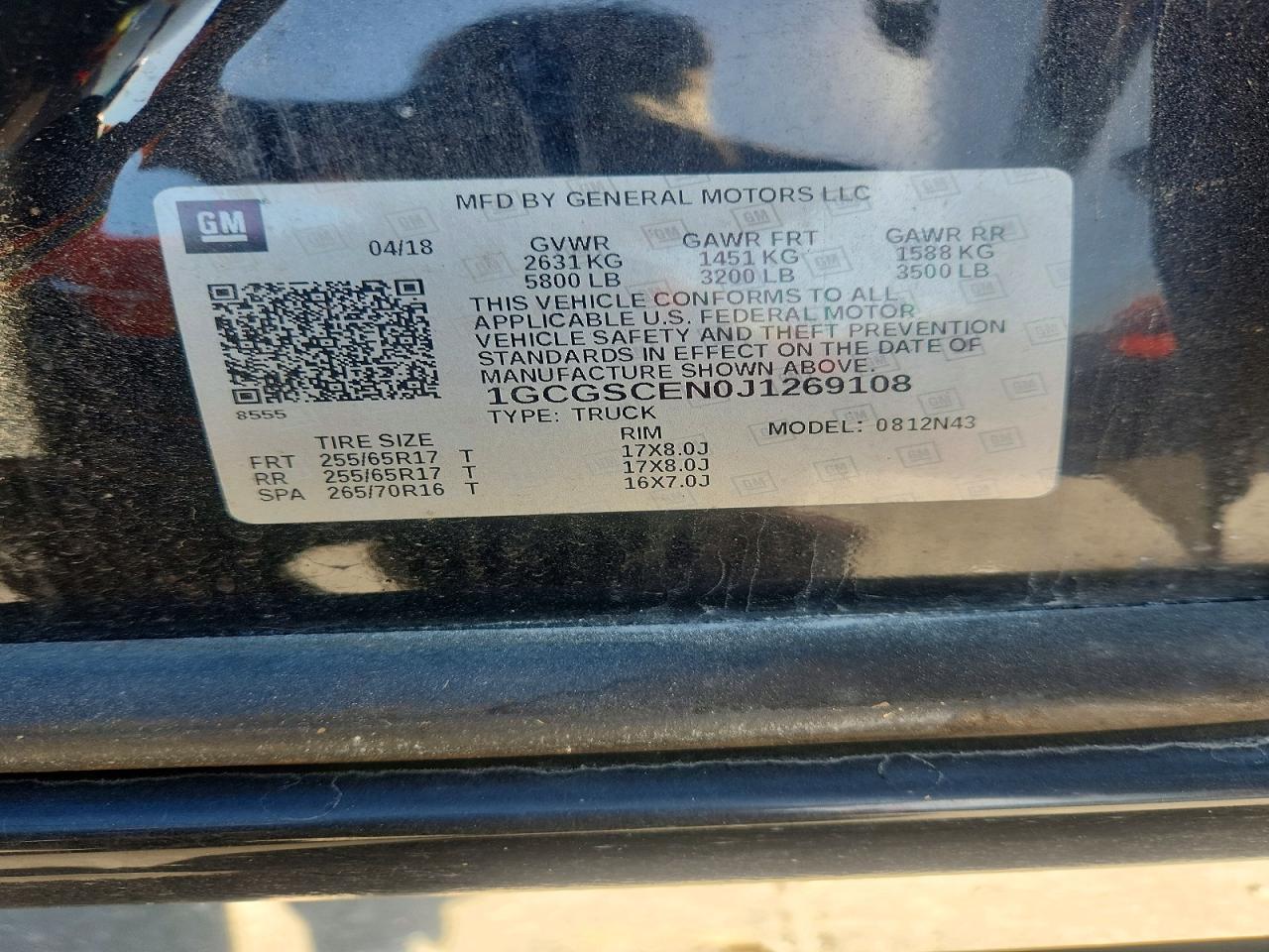 2018 Chevrolet Colorado LT