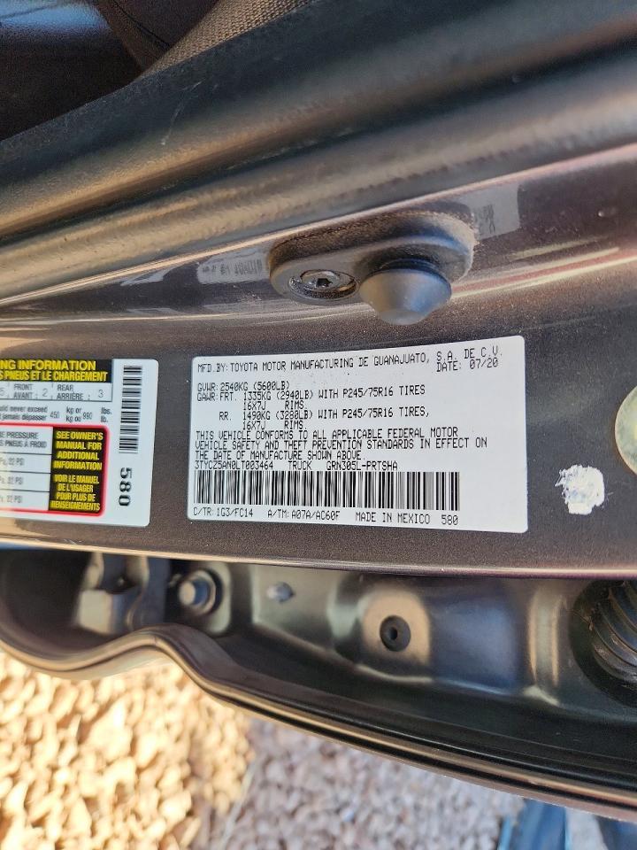 2020 Toyota Tacoma SR5 V6