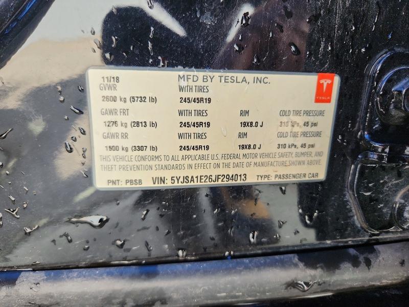 2018 Tesla Model s